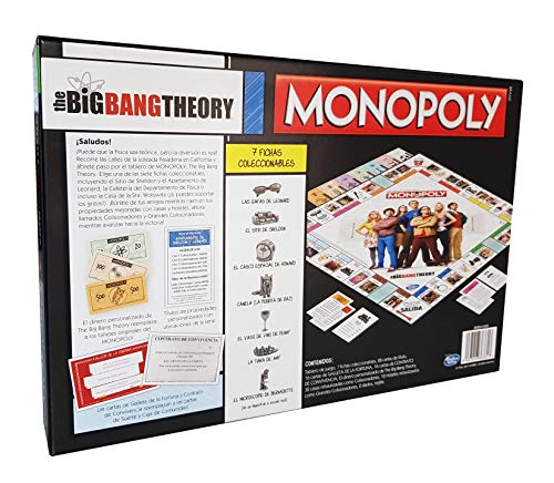 Monopoly The Big Bang Theory (Edición en Castellano)