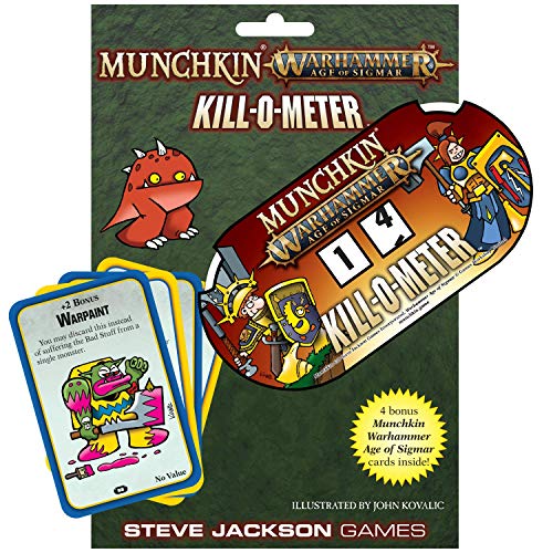 Munchkin Warhammer Age of Sigmar Kill-O-Meter - Medidor de frecuencia cardíaca