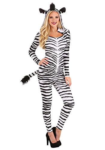 Nimble Zebra Fancy Dress Costume for Women X-Small