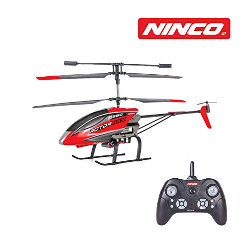 Ninco NH90136 NincoAir. Helicóptero teledirigido de iniciación. Color Rojo. A Partir de 8 años