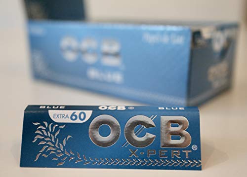 OCB X-Pert Expert - Papel azul, corte, 50 libritos (sin nicotina)