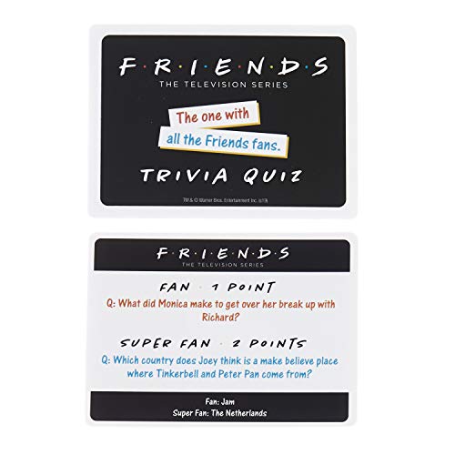 Paladone Friends TV Show Trivia Juego con 100 Preguntas