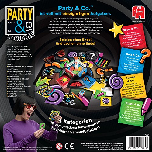 Party & Co. Extreme Adultos Juegos de Preguntas - Juego de Tablero (Juegos de Preguntas, Adultos, 45 min, Niño/niña, 14 año(s), Alemán)