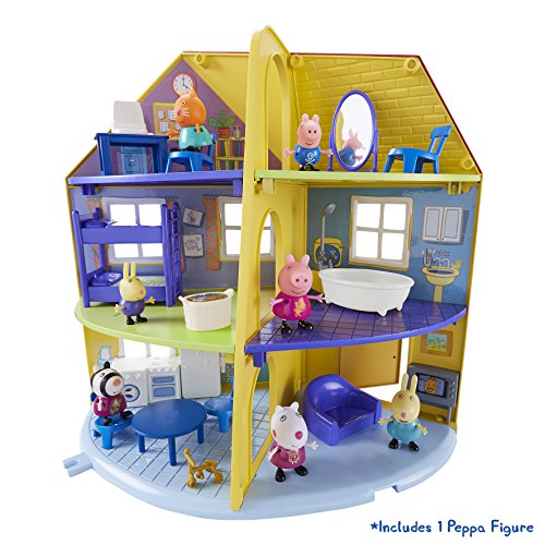 Peppa Pig 06384 Peppa's Family Home Playset Juego de casa Familiar, Multicolor, 0 (Character Options