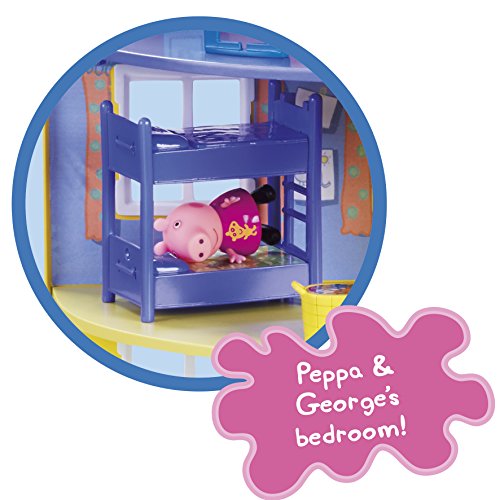 Peppa Pig 06384 Peppa's Family Home Playset Juego de casa Familiar, Multicolor, 0 (Character Options