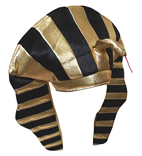 Petitebelle Gold Egypt Pharaoh Hat Unisex Dress Up Party Costume for Children (One Size)
