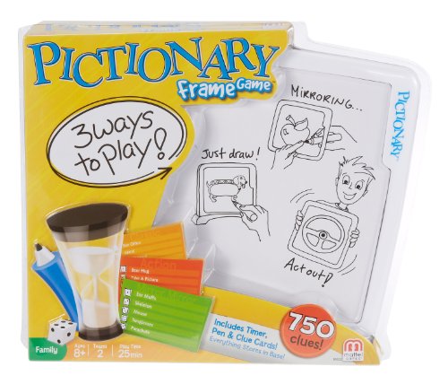 Pictionary Frame Game by Mattel [Toy] (English Manual)