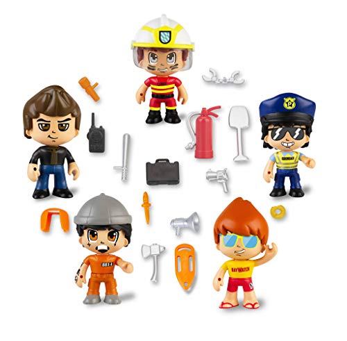 Pinypon Action- Set de 5 Figuras Series 2 con Accesorios para niños y niñas de 4 a 8 años, (Famosa 700015265) , color/modelo surtido