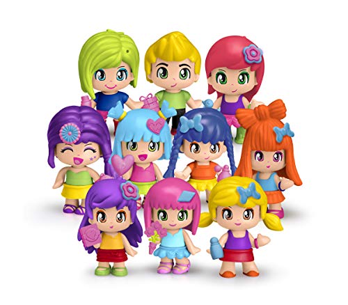 Pinypon- CuboMix and Match de 10 Figuras niñas a Partir de 4 años (Famosa 700015656)