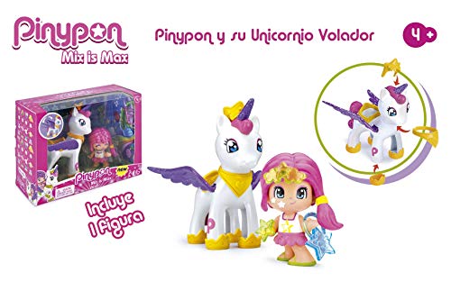 Pinypon - Estrella y Unicornio Volador (Famosa 700014082)