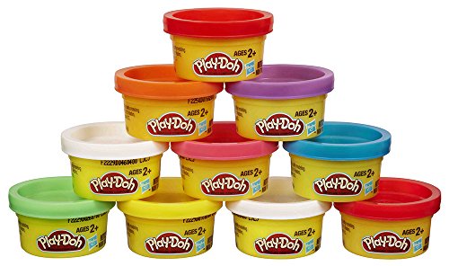 Play-Doh - Pack de 10 botes Party turm (Hasbro 22037E24)