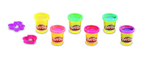 Play-Doh- Plastilina, Colección brillante, Multicolor (A5417)