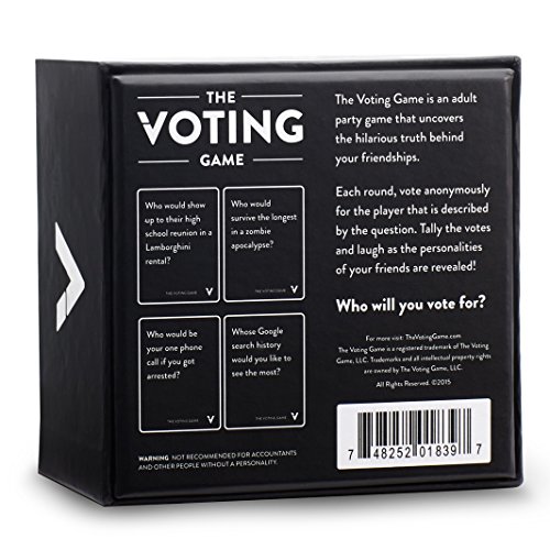 Player Ten The Voting Game - The Adult Party Game About Your Friends [Versión en Inglés]