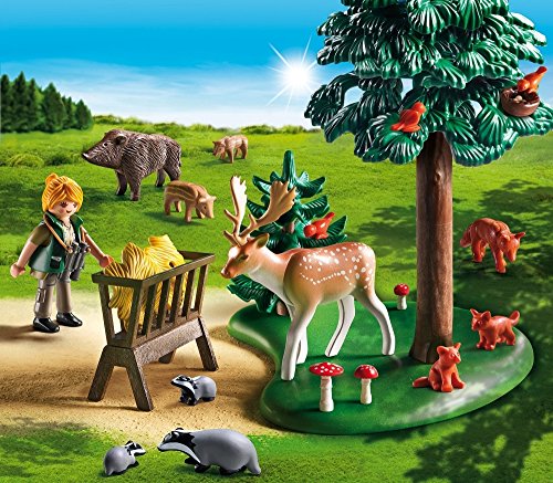 Playmobil Vida en el Bosque - Country Animales del Bosque Playsets de Figuras de jugete, Color Multicolor (Playmobil 6815)
