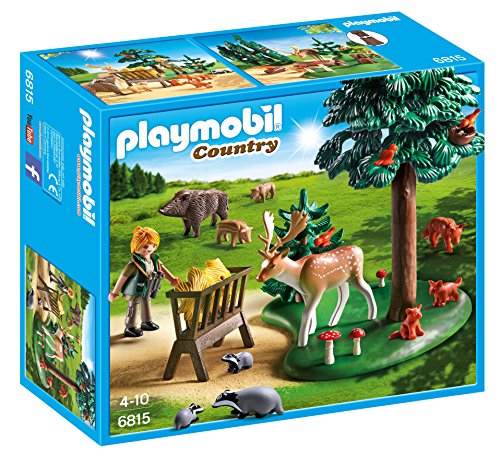 Playmobil Vida en el Bosque - Country Animales del Bosque Playsets de Figuras de jugete, Color Multicolor (Playmobil 6815)