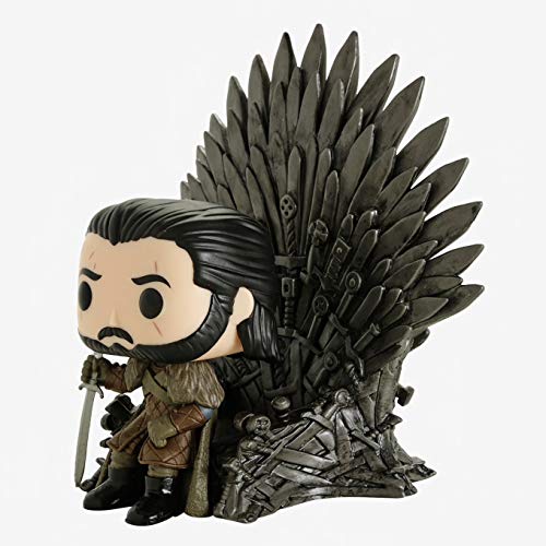 Pop! Deluxe: Game of Thrones S10: Jon Snow Sitting on Iron Throne