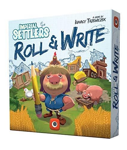 Portal Games Imperial Settlers Roll & Write - English