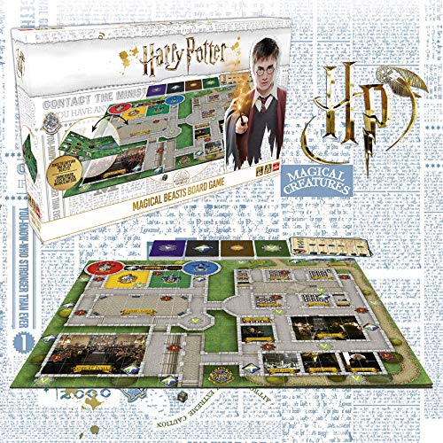 Pressman Harry Potter Animales Fantásticos Juego de Mesa, Multicolor, Talla Única (Goliath Games 108673)