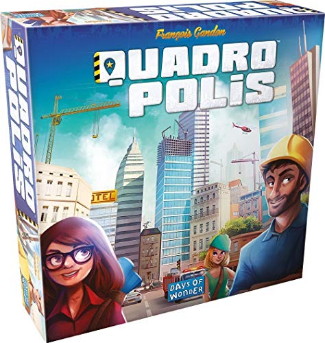 Quadropolis - Board Game - English , color/modelo surtido