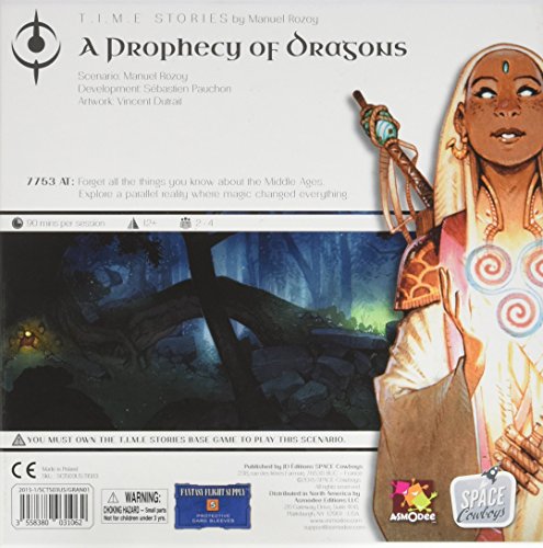 Race Face Prophecy of Dragons: Expansion Scenario #2 for T.I.M.E. Stories