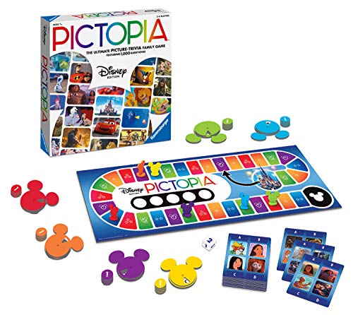 Ravensburger 26292 Pictopia Disney Edition-The Picture Trivia Game,