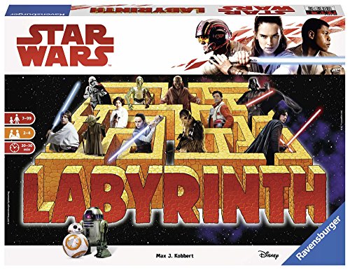 Ravensburger Star Wars Labyrinth The Last Jedi- Juego de Laberinto