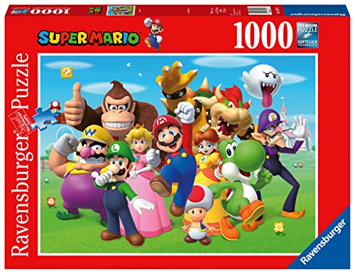 Ravensburger- Super Mario Puzzle 1000 Piezas Fantasy, Color 1. (14970)