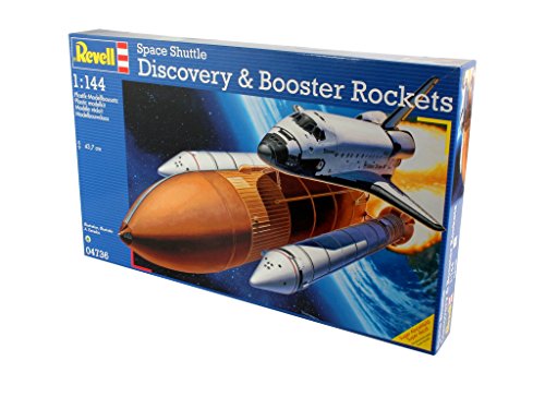 Revell- Discovery + Booster Rockets Maqueta Transbordador Espacial, Multicolor, 38.5 EU (RMG/4736)