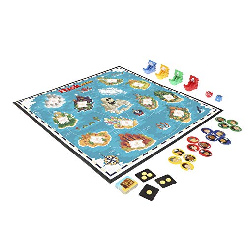 Risk Junior Game: Juego de Mesa de Estrategia; introducción de un niño al Juego clásico de Riesgo para Edades de 5 años en adelante; Juego temático Pirata