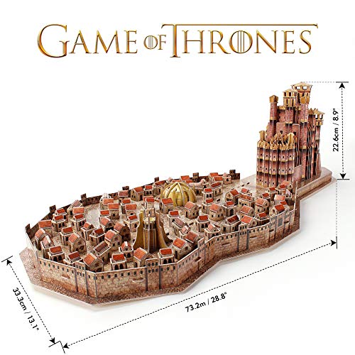 Rompecabezas 3D de Game of Thrones King Landing