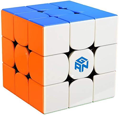 ROXENDA GAN 356 RS Speed Cube, 3x3 Stickerless GAN 356RS Speedcube, GAN Cube V3 System Cubo de Velocidad 3x3x3 for Beginners and Professionals, GAN 356 R Upgraded Version