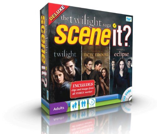 Scene It Twilight Saga - Juego de mesa con DVD, saga Crepúsculo [importado de Reino Unido]