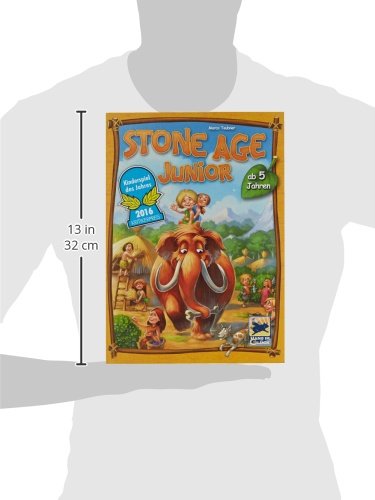 Schmidt Spiele Stone Age Junior Simulación económica - Juego de Tablero (Simulación económica, 30 min, 5 año(s), Alemán, 225 mm, 70 mm)