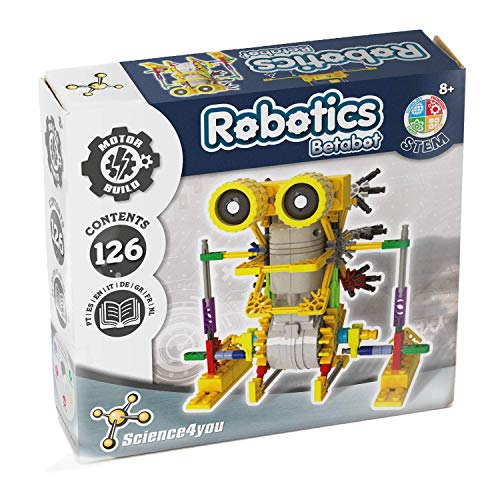 Science4you-Robotics Robotics Betabot-Juguete Científico y Educativo Stem, Multicolor, Regular para Niños +8 Años, (605152)