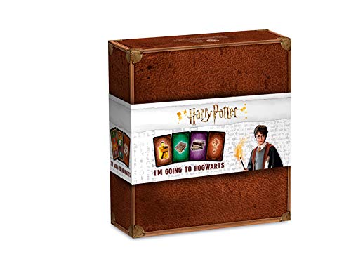 Shuffle- Harry Potter I'm Going to Hogwarts Juego de Cartas, Multicolor (Cartamundi 108449992)
