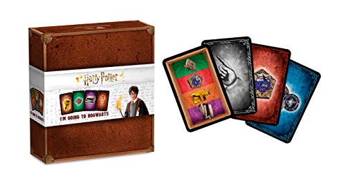 Shuffle- Harry Potter I'm Going to Hogwarts Juego de Cartas, Multicolor (Cartamundi 108449992)