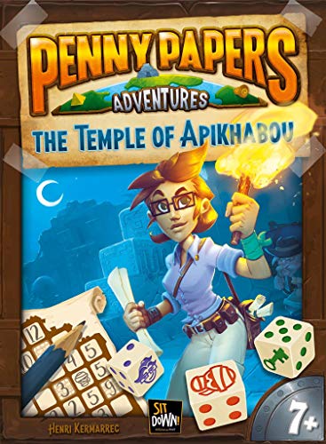 Sit Down SDGPPA001 Penny Papers Adventures: El Templo de Apikhabou, Multicolor