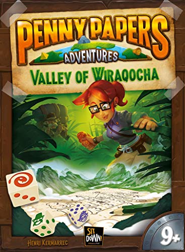 Sit Down! SDGPPA003 Penny Papers Adventures: The Valley of Wiraqocha, Multicolor