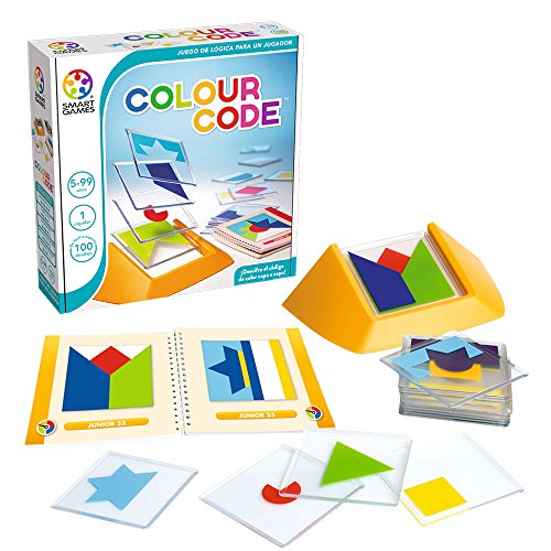 Smart Games-SG090ES Colour Code (Ingles), Miscelanea (81115) , color/modelo surtido
