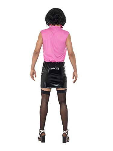 Smiffys License Dress-up Disfraz de ama de casa de Queen Break Free, Color Rosa/Negro, M-Size 38"-40" (Smiffy'S 43192M)