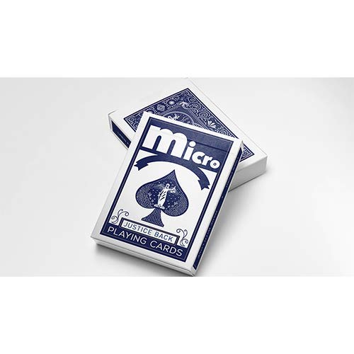 SOLOMAGIA Micro Blue (Gimmick and Online Instructions) by Alchemy Insiders - Tricks with Cards - Trucos Magia y la Magia