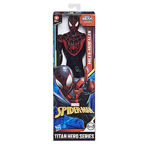 Spider-Man- Figura Titan Morales (Hasbro E85255X0)