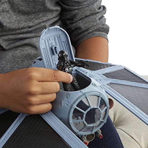 Star Wars Rogue One - Set con Figura, vehículo y Dardos Nerf Tie Striker (Hasbro B7105EU4)