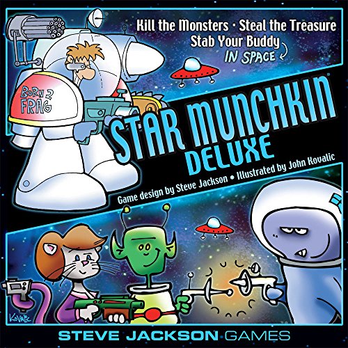 Steve Jackson Games Munchkin – Munchkin Deluxe – Juego de Cartas