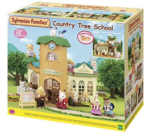 Sylvanian Families- Country Tree School Mini muñecas y Accesorios, Multicolor (Epoch para Imaginar 5105) , color/modelo surtido
