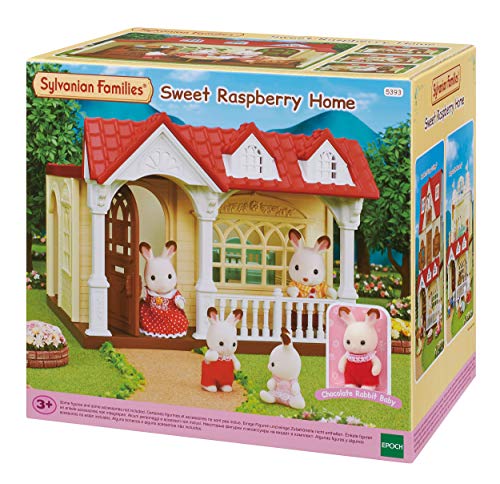 SYLVANIAN FAMILIES- Sweet Raspberry Home Dulce Casita de Las Frambuesas (EPOCH 5393)