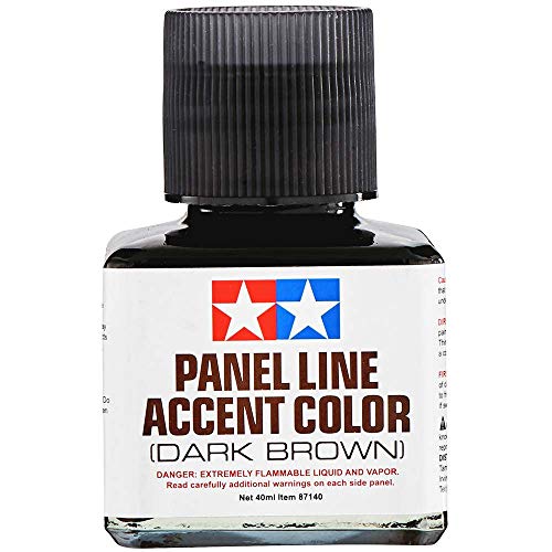Tamiya Panel Line Accent Color Dark Brown (40ml)