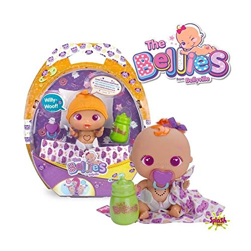 The Bellies - Willy Woof, muñeco Interactivo para niños y niñas de 3 a 8 años (Famosa 700015160)