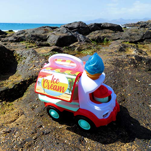 Theo Klein- Beach Picnic Camión de Helados, para niños a Partir de 18 Meses (2367)