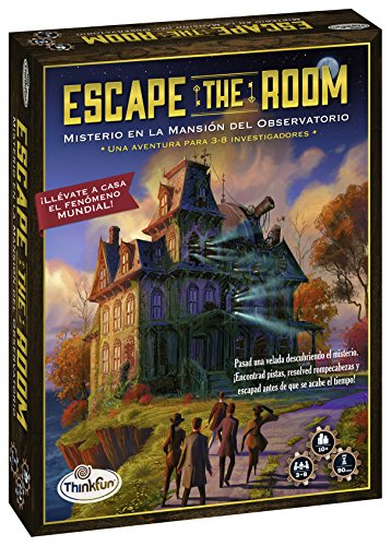 Think Fun- Escape Room Misterio en la mansión del observatorio (Ravensburger 76314)